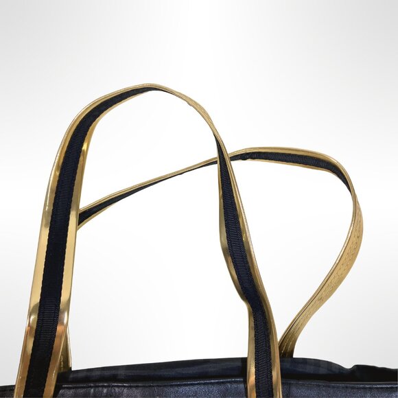 Givenchy Parfums Black and Gold Scribe Tote Bag - Elegant & Stylish - Picture 4 of 8